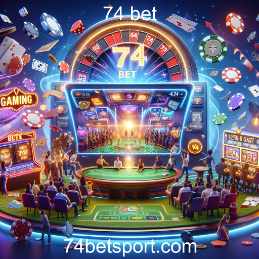 A Ascensão dos Jogos Virtuais no 74 Bet